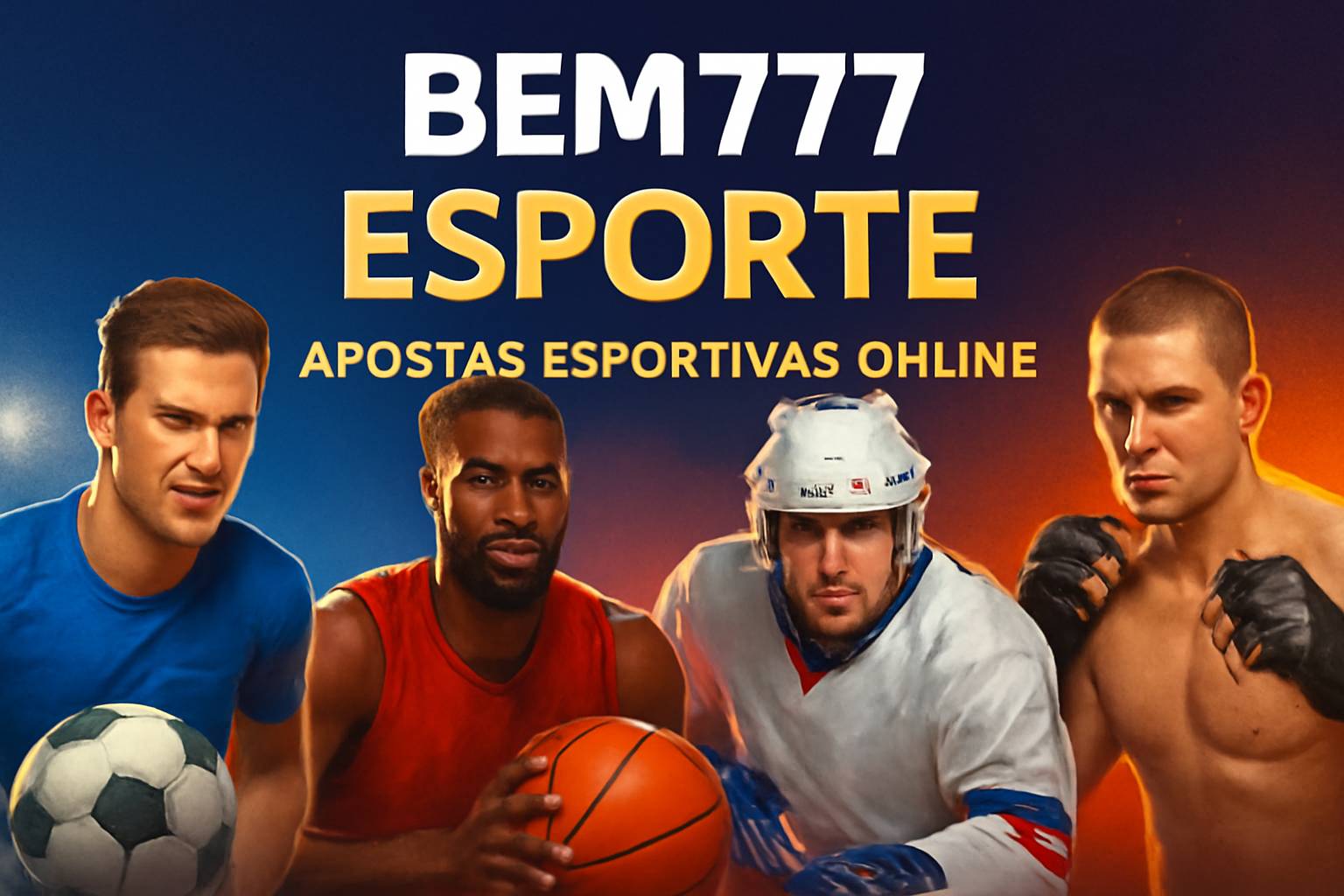 Aposte em apostas esportivas no cassino online BEM777