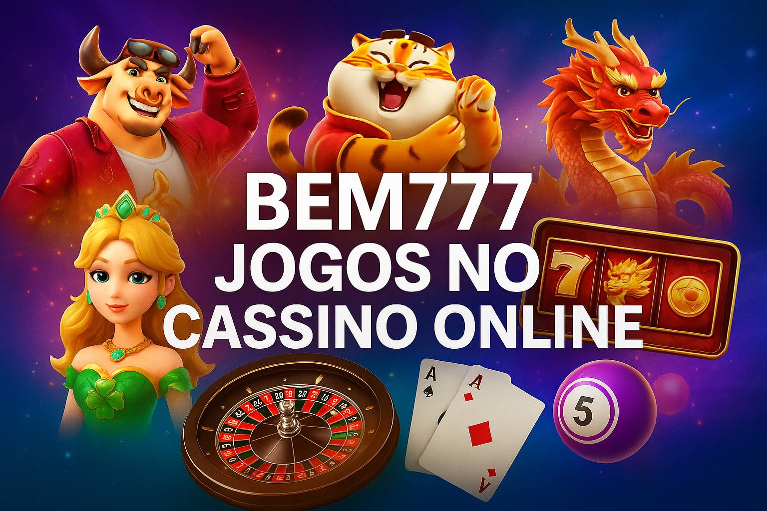 Jogos de cassino online BEM777